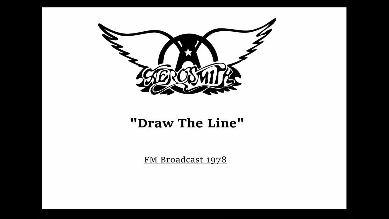 Aerosmith - Draw The Line (Live in Boston, Massachusetts 1978)