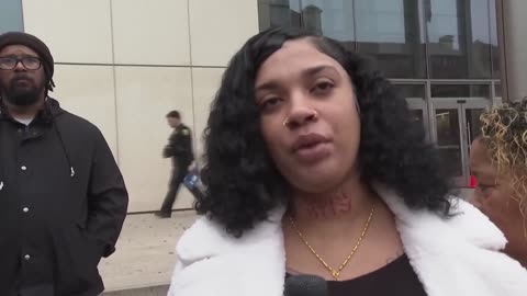 The mother who hosted the birthday party in Stockton, California, broke down