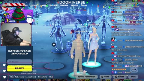 HAPPY HOLIDAYS!!! COME LAUGH AT MY JOKES! TOP .1% GAMER, CHECK MY FORTNITE/B6 TRACKERS!