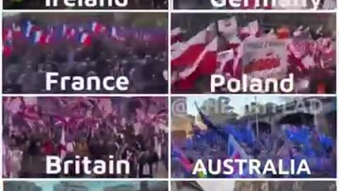 Msm wont show you whats happening world wide. Finally the invasion is recognized.