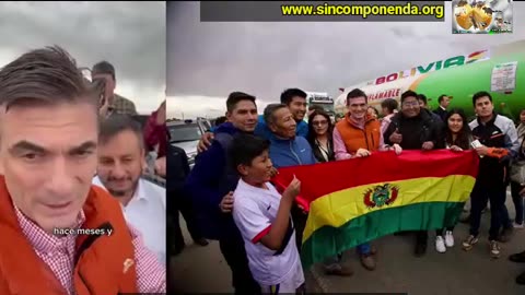 EN BOLIVIA CONTENTOS CON APOYO PERUANO