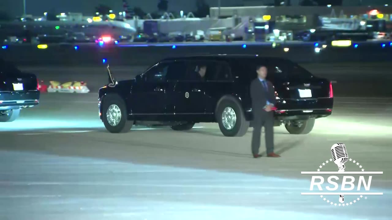 WATCH: President Trump and Elon Musk land at PBI Airport - 3/7/25