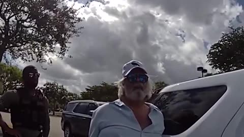 Old Leftist Man Assaults Trump Supporter With Flag Pole, Which Is All Captured on Police Bodycam