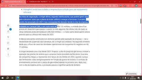 Unigel acumula dívida de R$ 3,8 bi e tenta acordo para evitar recuperação judicial