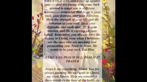 Jesus Wants To Be Your Rock