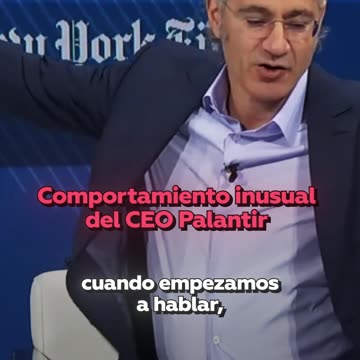 CEO de Palantir genera sospechas por comportamiento extraño