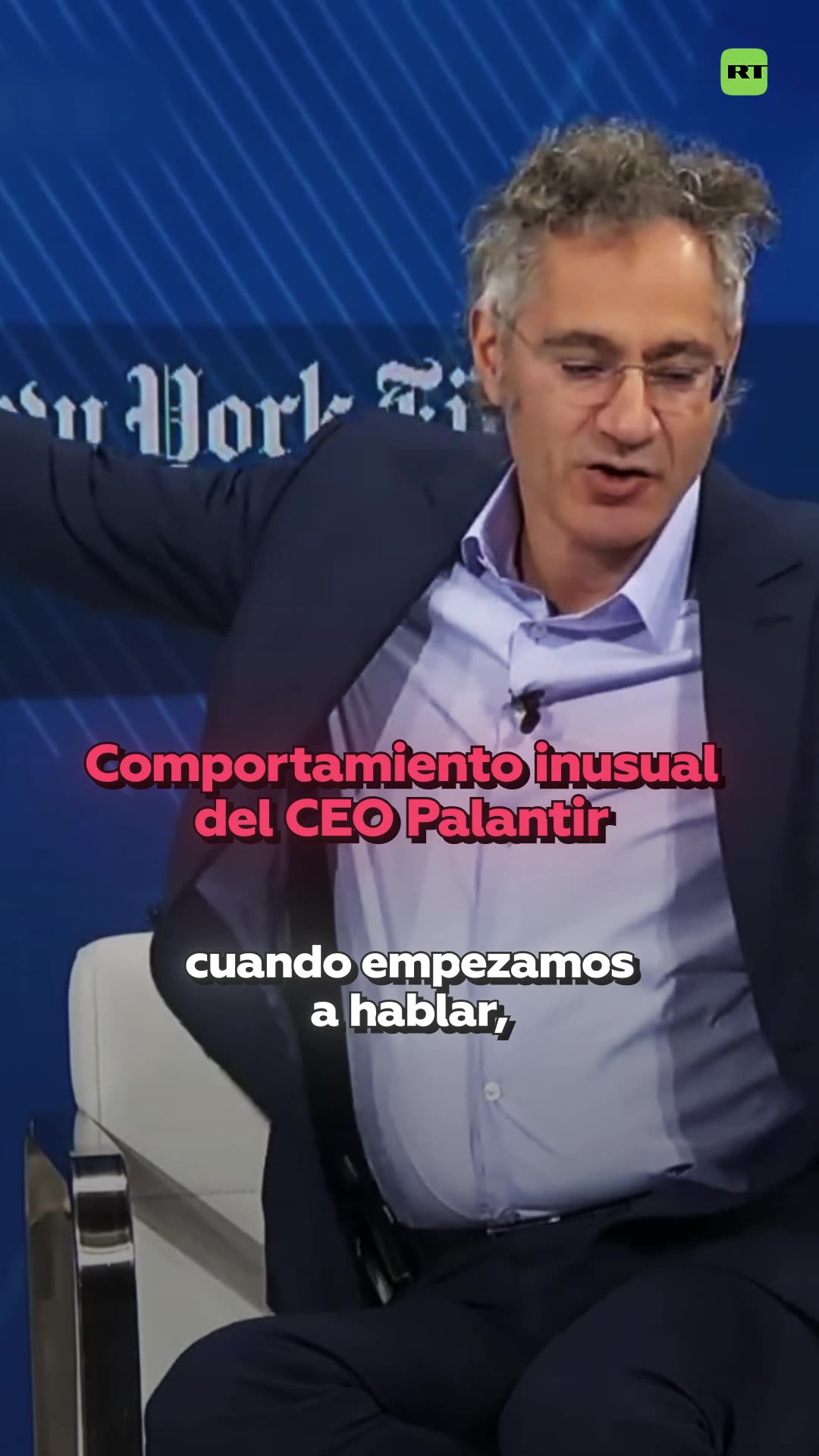 CEO de Palantir genera sospechas por comportamiento extraño