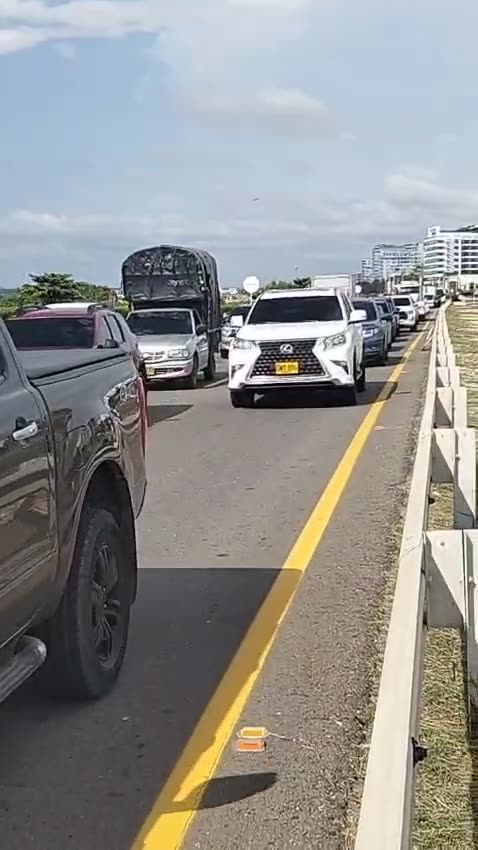 Accidente de tránsito frente a La Bocana, en Cartagena