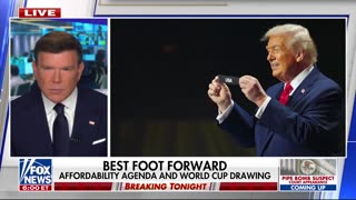 President Trump receives peace prize award at FIFA draw