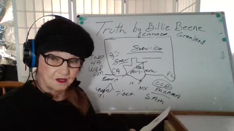 010725 10A(TX) TRUTH BY BILLIE BEENE "FLASH" SNOW/SLEET - US/TX! PRES T CERTD! US- BUY GREENLAND!