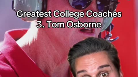 TOM OSBORNE IS A GENIUS!!!