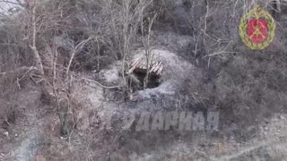 Russian Mined a Ukrainian Strongpoint, Then Calmly Shot an FPV Out of the Air