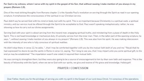 Rhapsody of realities - November 3, 2025