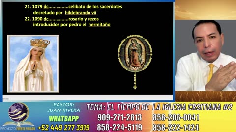Tema: El tiempo de la iglesia Cristiana #2 y Esc #5