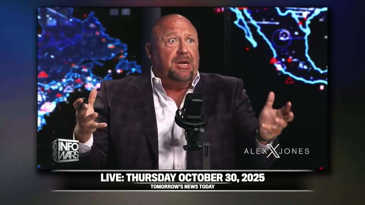 Alex Jones Show — THURSDAY FULL SHOW 10/30/25