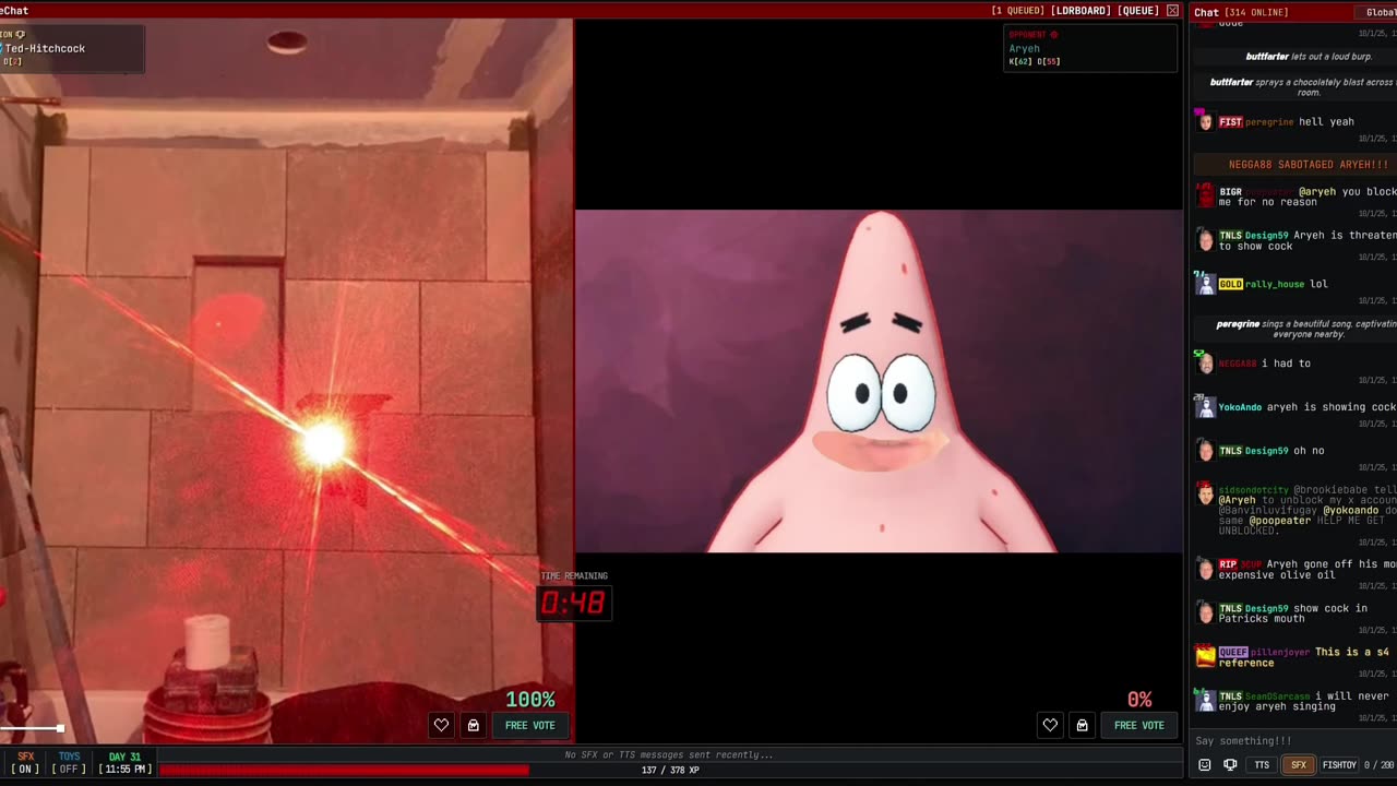 Fishtank.live Battle Chat open beta P31