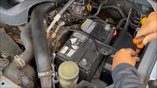 How to Replace the Battery in a 2015 ISUZU MUX