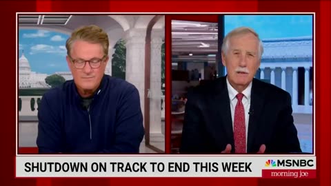 Sen Angus King explains that the Democrat shutdown strategy didn’t work.