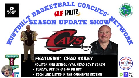 Season Update Coaches’ Show E9: Coach Chad Bailey, Holston HS (VA)