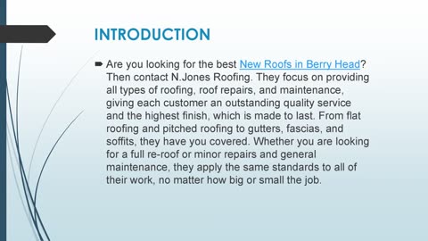 Best New Roofs in Berry Head