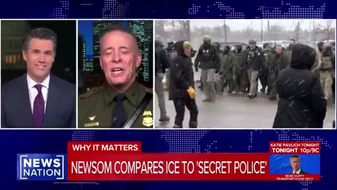 Border Patrol Boss Shuts Down Gavin's Absurd Nazi Coat Accusation