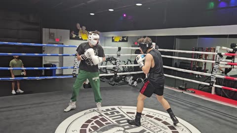 Joey sparring Michael rd 1. 2/5/26
