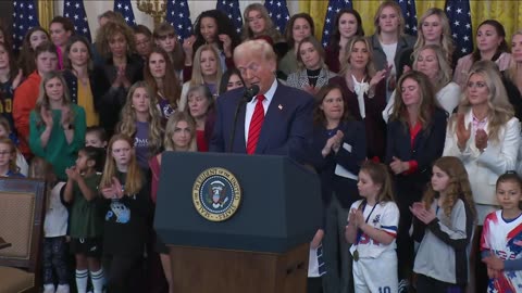 President Trump Signs No Men in Women's Sports Executive Order Into Law