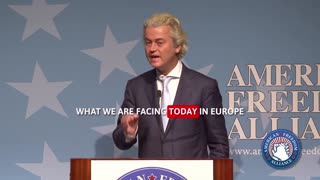 We Are Being Colonized - Geert Wilders