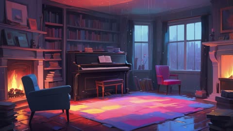 Rainy day study time Lofi, Rain Lofi, Winter hope and peaceful Lofi (Relax/Study)