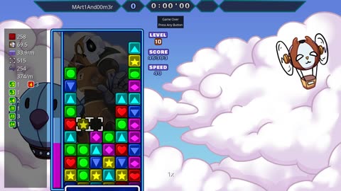 Panel Attack Time Attack Level 10 Score 46,303