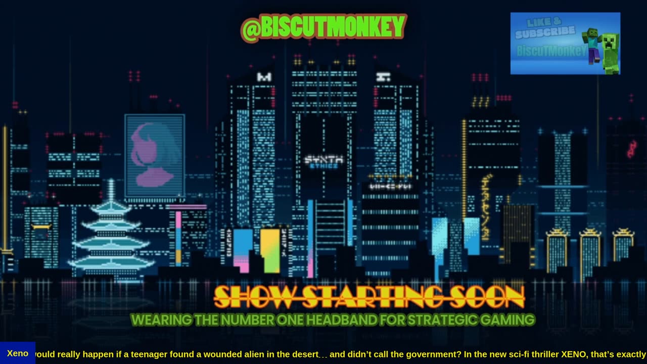 GameDay LivE! w/BiscuTMonkeY holds the no.1 Headband for Strategic gaming #BMh
