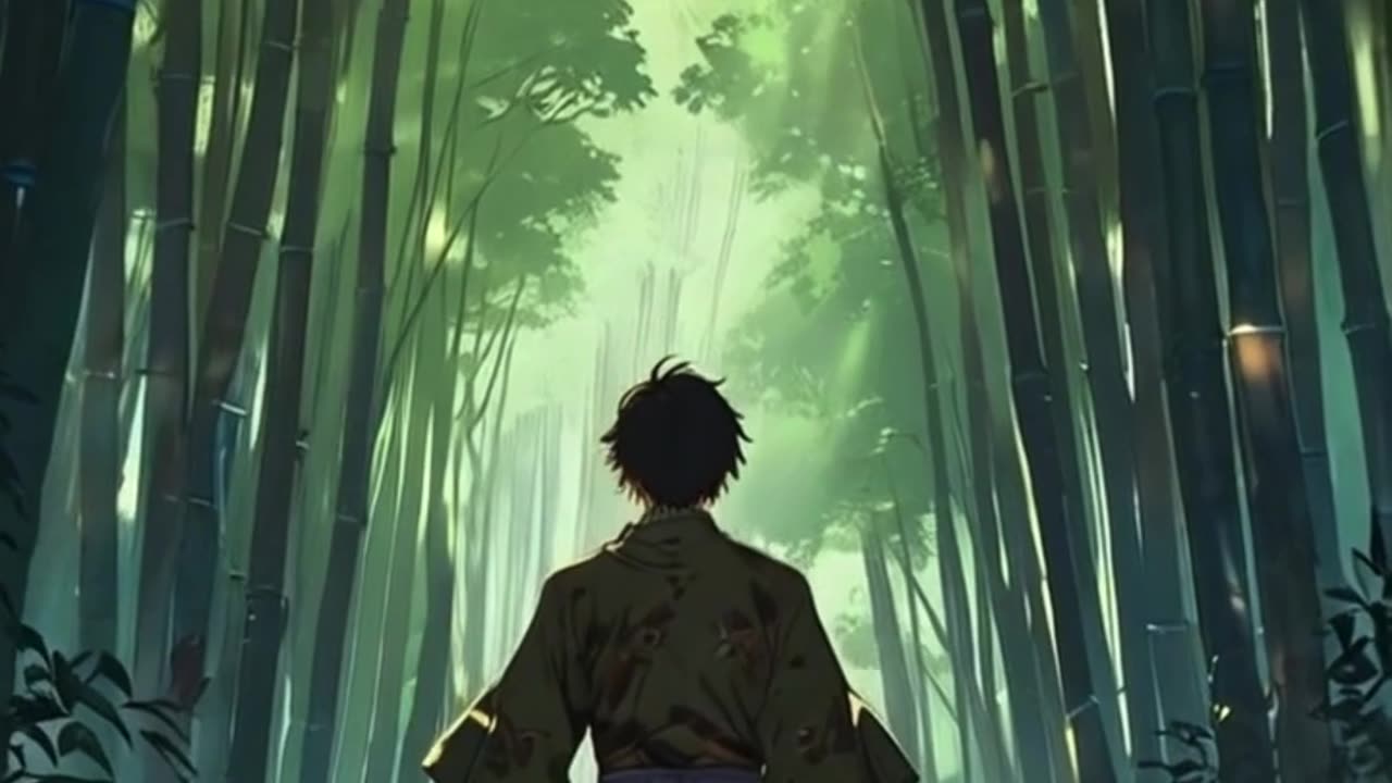 🎋 Wandering Samurai in Bamboo Serenity 🌿