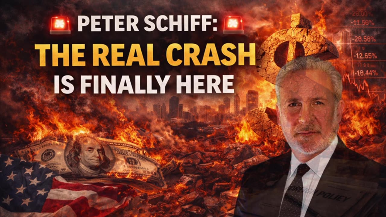 P2 🚨 Peter Schiff: The Real Crash Is Finally Here 🚨