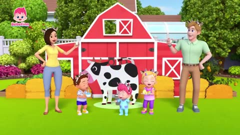 Lola The Cow l EP150 l Animals Songs For Kids l Bebefinn Nursery Rhymes