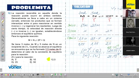 VONEX SEMIANUAL 2025 | Semana 15 | Química