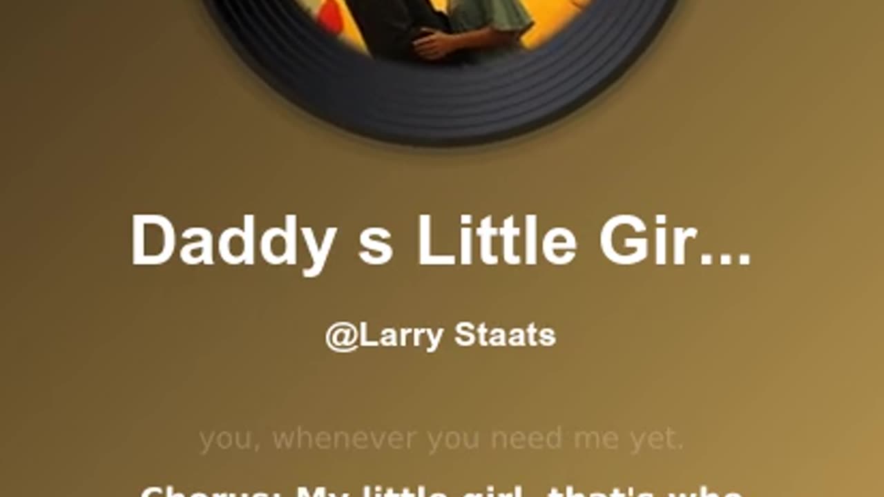 Daddy's Little Girl