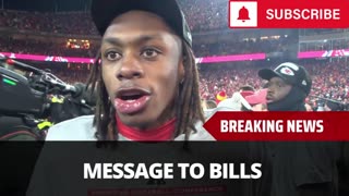 Xavier Worthy Message To Bills After Win