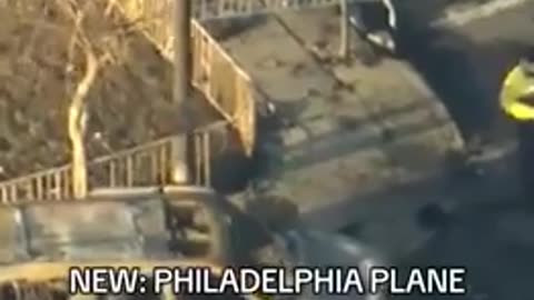Planes don’t leave deep impact craters in concrete, but missiles do.