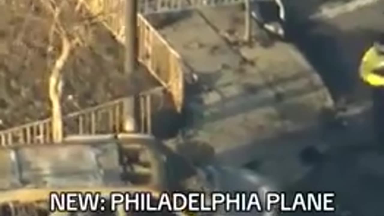 Planes don’t leave deep impact craters in concrete, but missiles do.