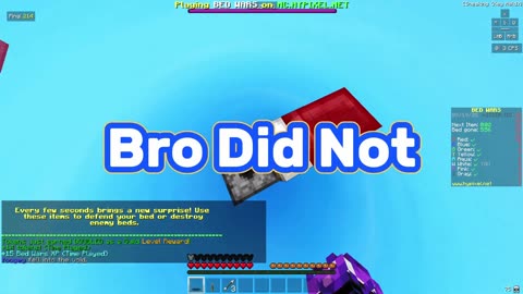 Minecraft Bedwars ⚡ I Played the NEW Mode!