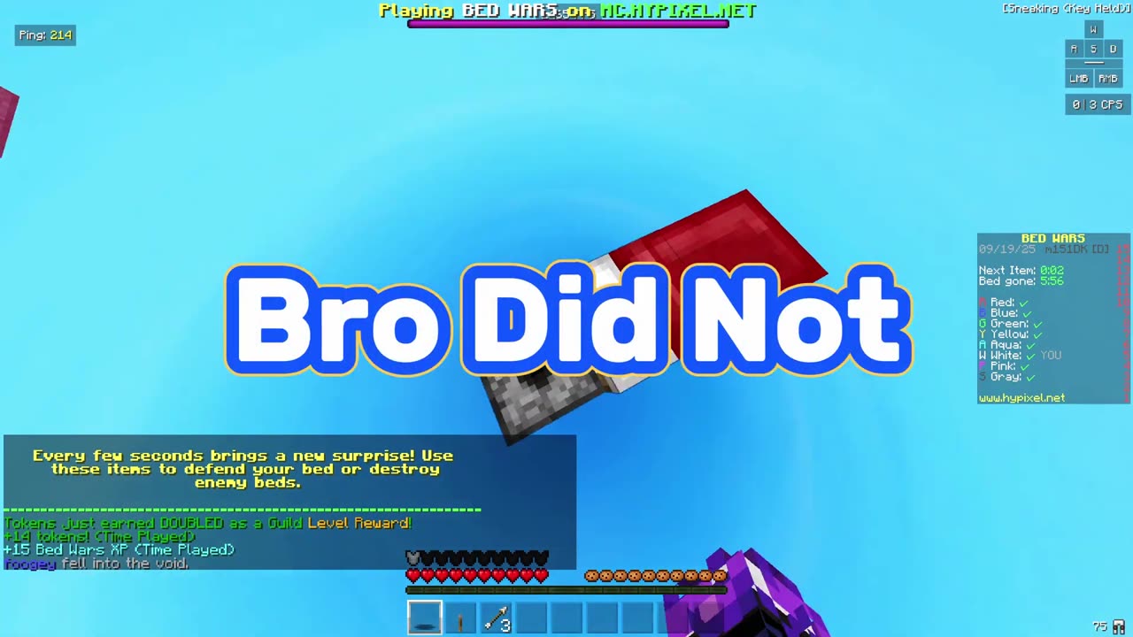 Minecraft Bedwars ⚡ I Played the NEW Mode!