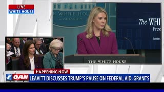 The Trump Administration's 1st White House Press Briefing, Led By Press Secretary, Karoline Leavitt