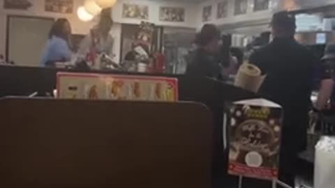 Usual suspect freaks out at the Waffle House