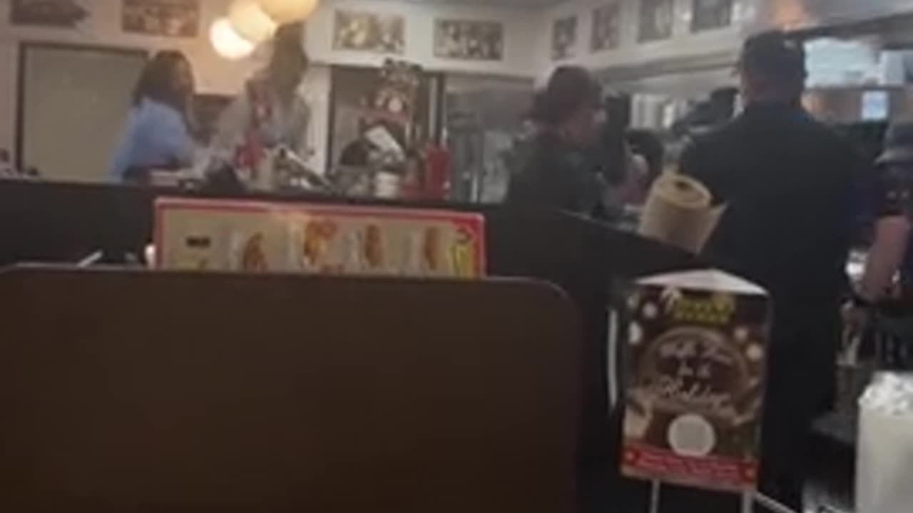 Usual suspect freaks out at the Waffle House