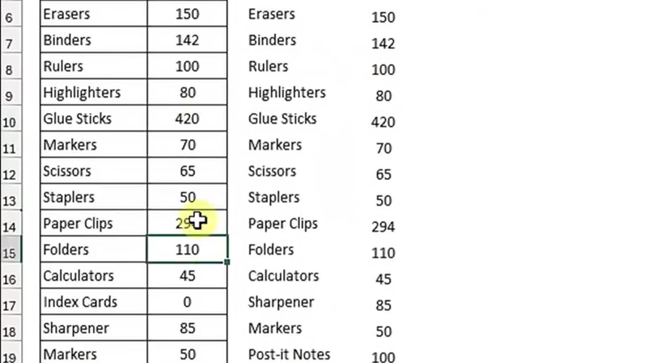 Excel tricks _ Inventory Monitoring made simple