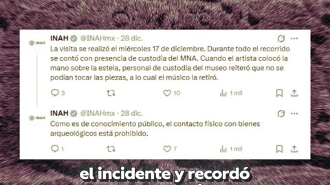 Bad Bunny enfrenta críticas tras tocar una pieza arqueológica