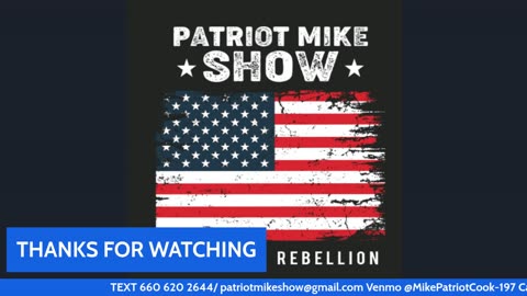 PATRIOT MIKE SHOW March 11 2025