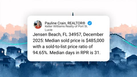 How's The Market 1/07/2026 for Jensen Beach 34957 Fl