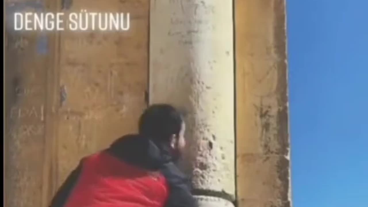 Remnants of old world technology is in the architecture