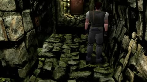 Resident evil , Chris REDFIELD , knife only , surviving hunter mansion